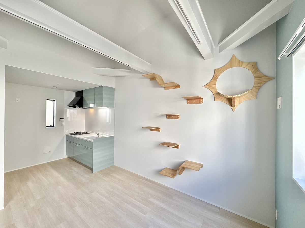 キャットステップ導入事例|猫と暮らせる新築ペット共生賃貸