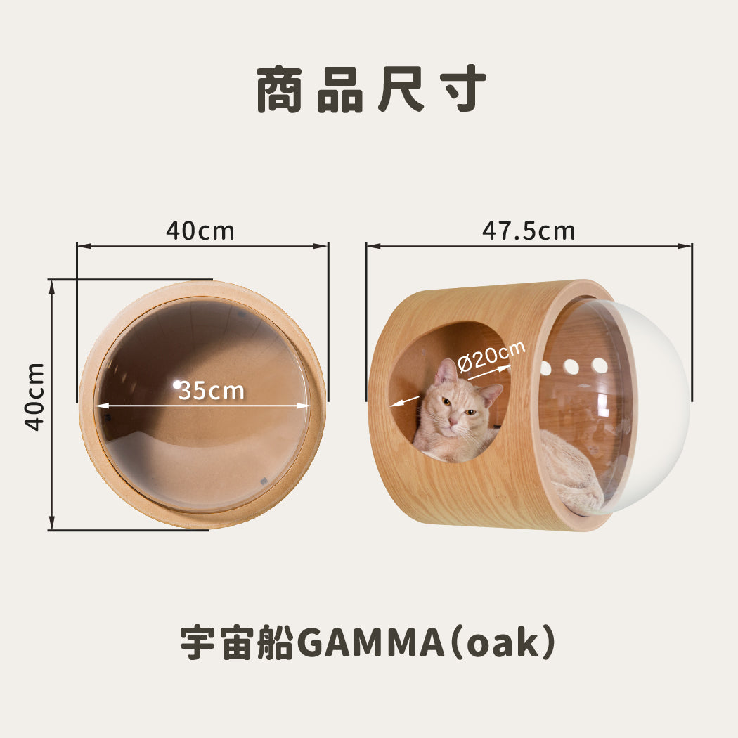 【シンプルセット】宇宙船GAMMA+LACK-M　